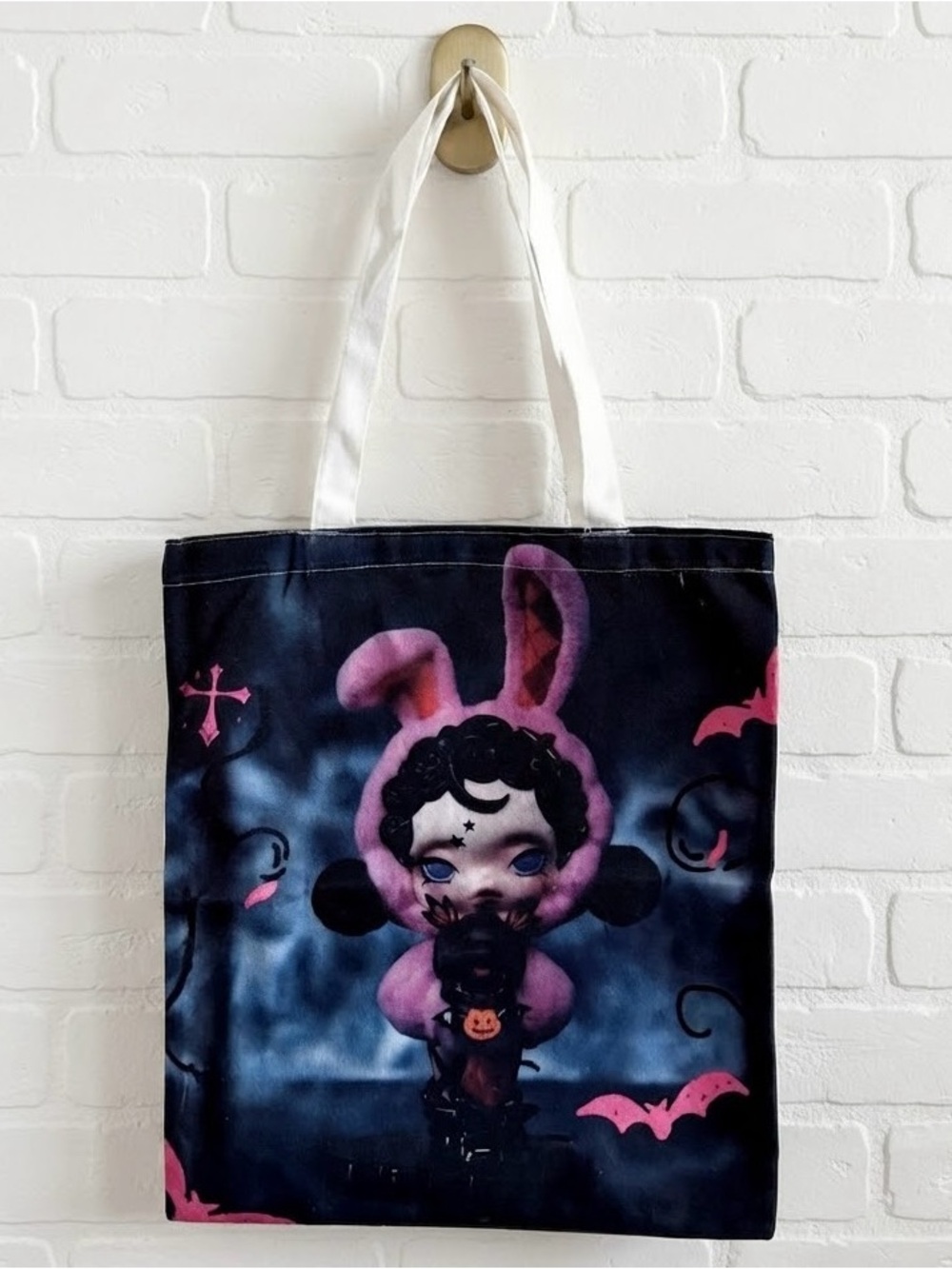 SKULLPANDA Canvas Tote